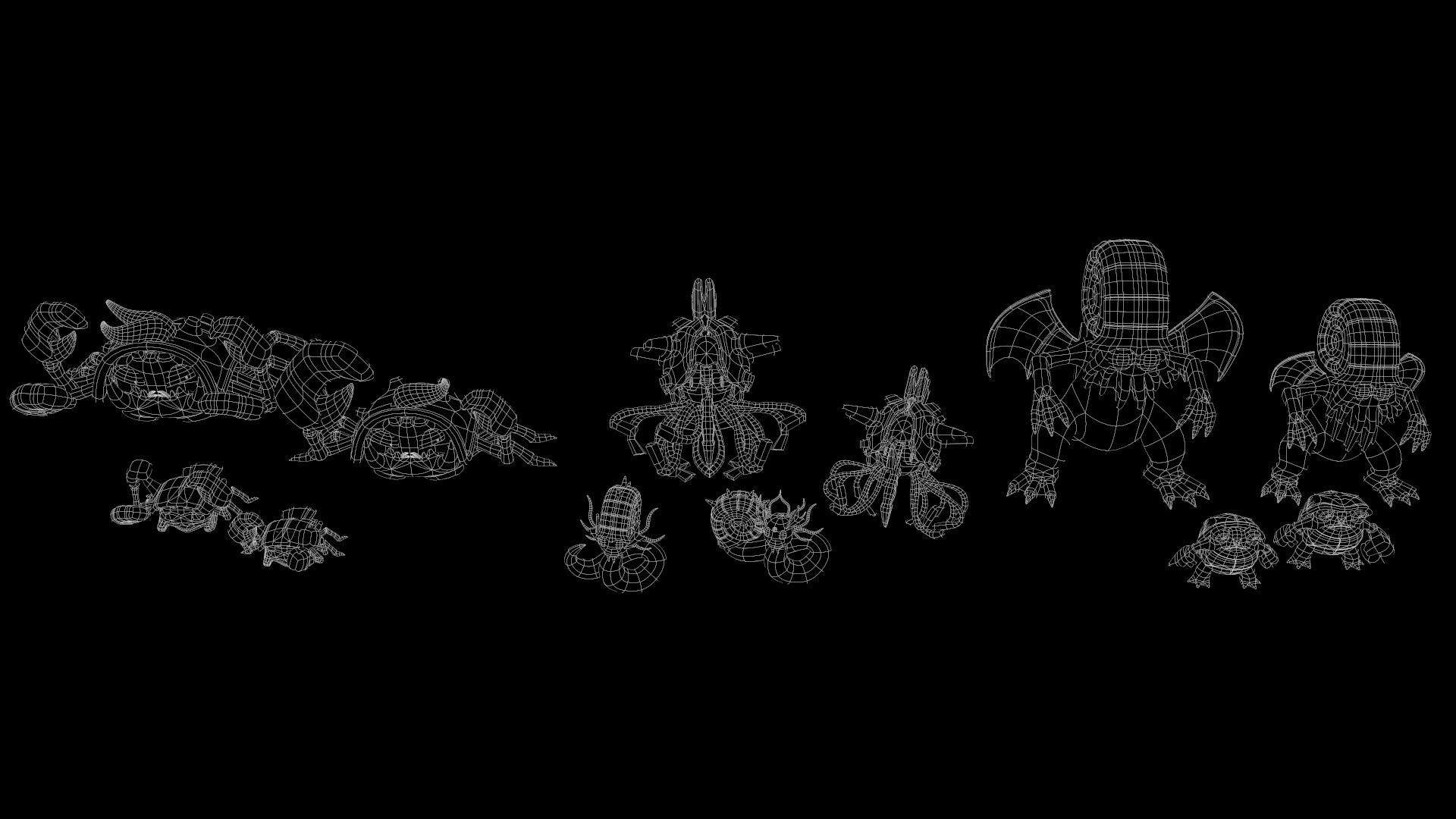 3D Game Ready Creature Bundles- Water And Sea Monsters- Evolution ...