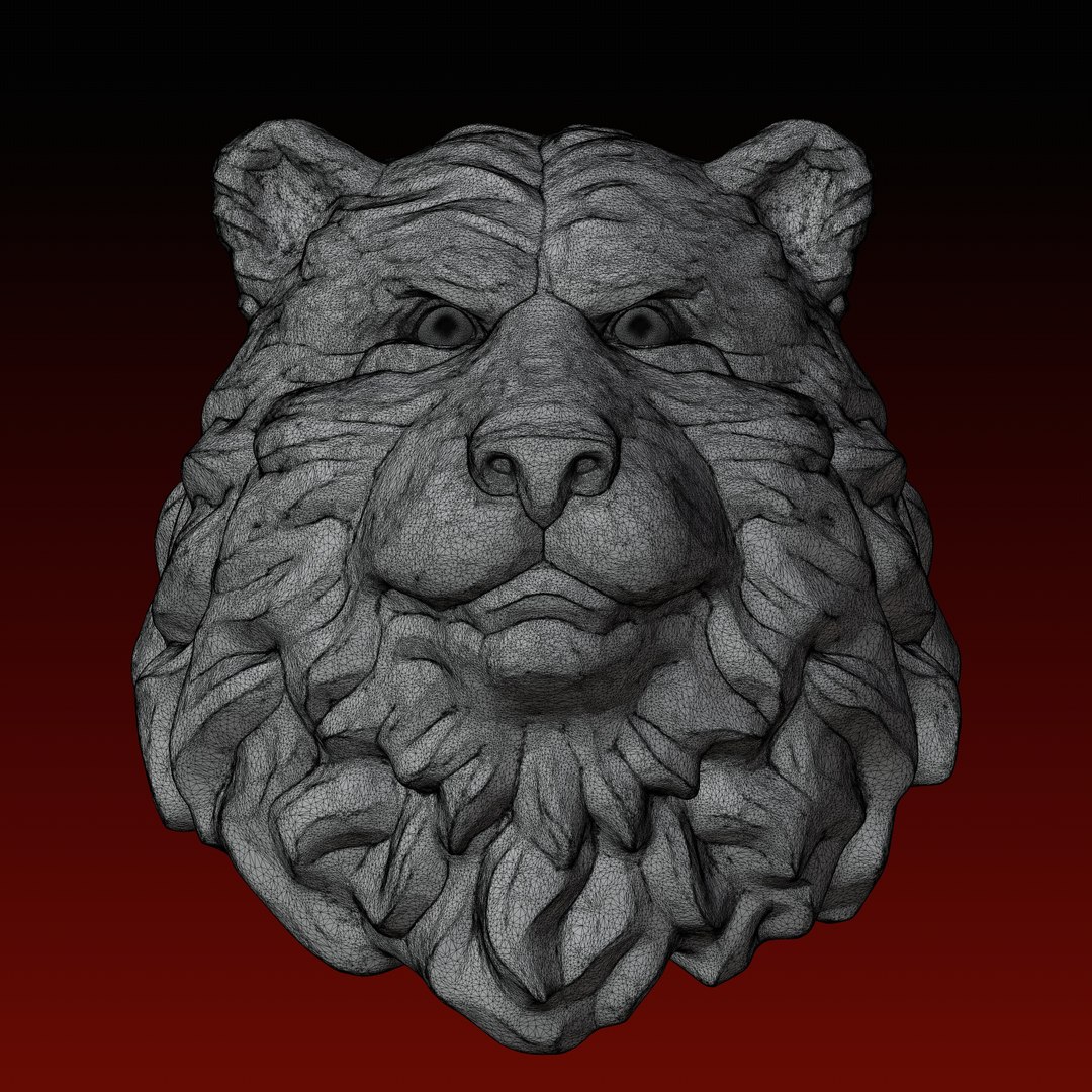 Bear Head model https://p.turbosquid.com/ts-thumb/V9/rNmvP2/6v/untitled/jpg/1648742024/1920x1080/fit_q87/700f47a75ca960e9a7c2abaf023fb5790fcfb2cb/untitled.jpg