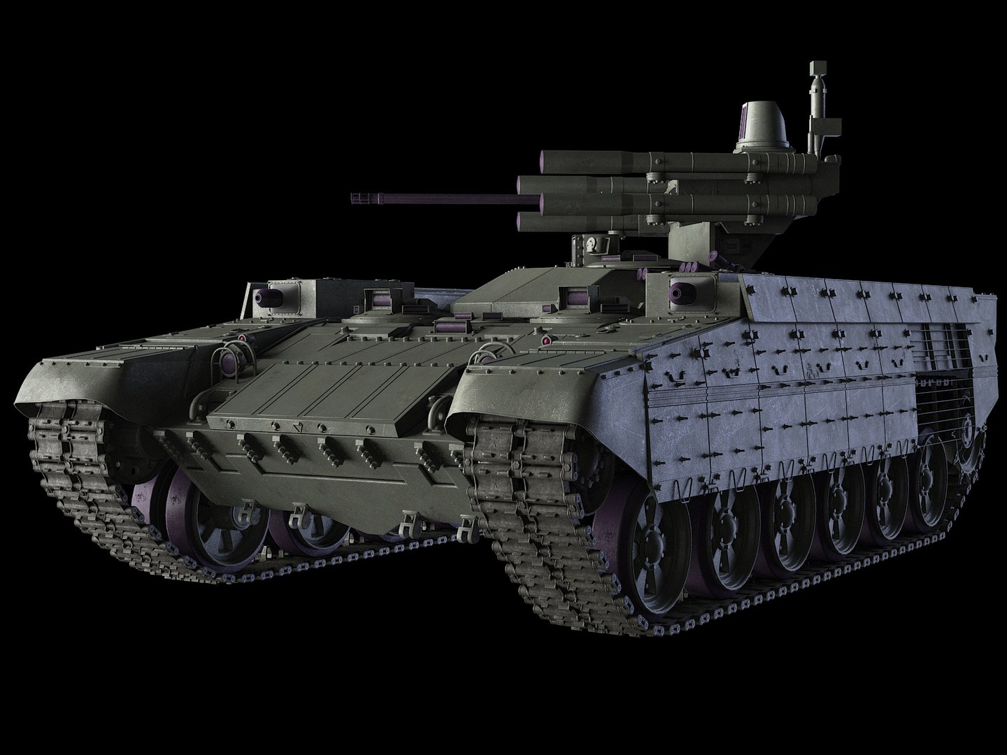 3d Bmpt Tank