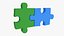 Puzzle de dos piezas