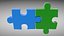Puzzle de dos piezas