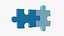 Puzzle de dos piezas