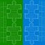 Puzzle de dos piezas