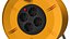Empty Electric Cable Reel with CEE 7 Outlets