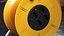 Empty Electric Cable Reel with CEE 7 Outlets