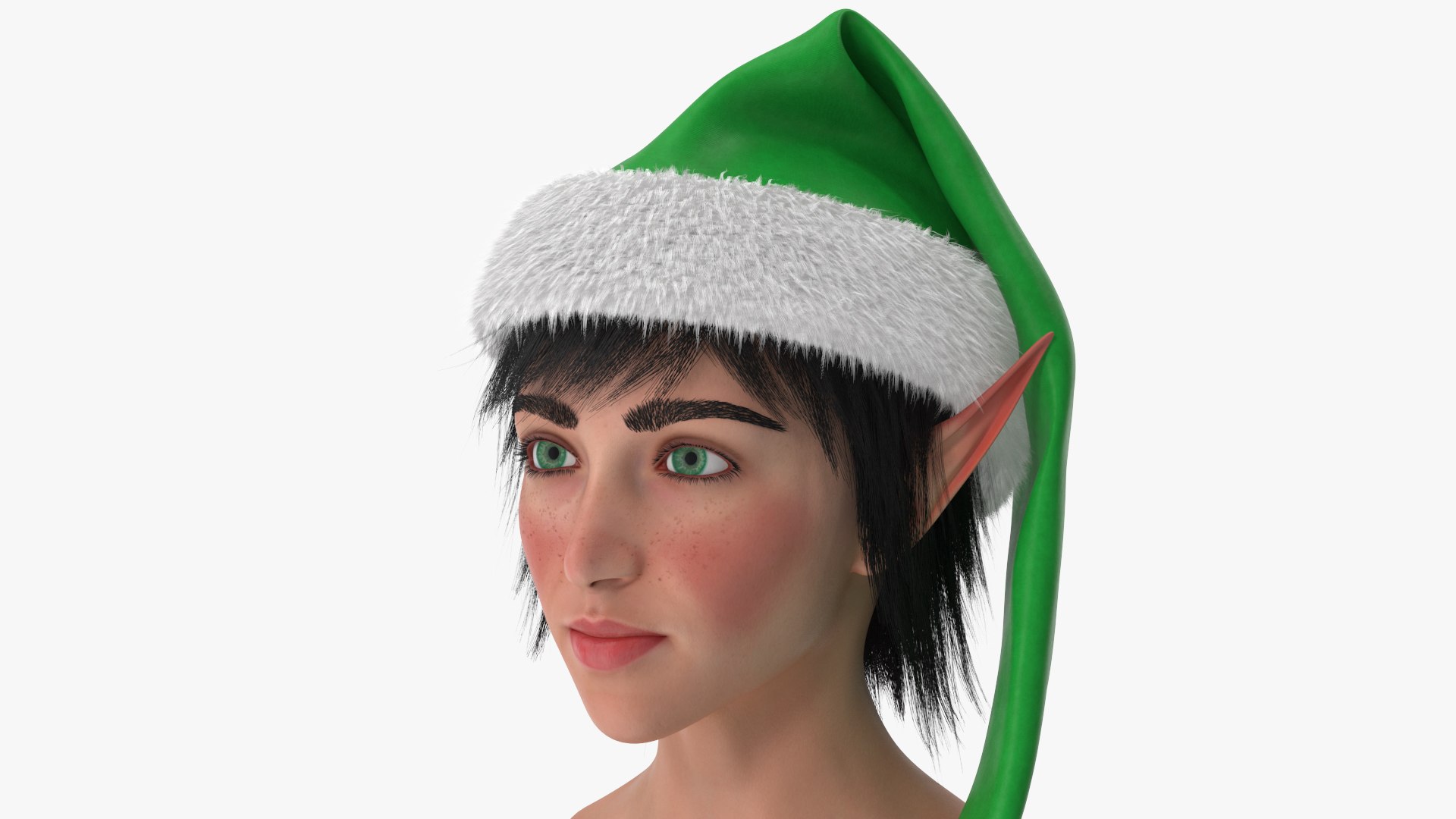 Christmas Elf Female Head 2 model https://p.turbosquid.com/ts-thumb/V9/uEChUc/Mk/angles_08/jpg/1761285193/1920x1080/fit_q87/bddb357ebb0dcc03f97cf19e2e4efcda302e99ae/angles_08.jpg