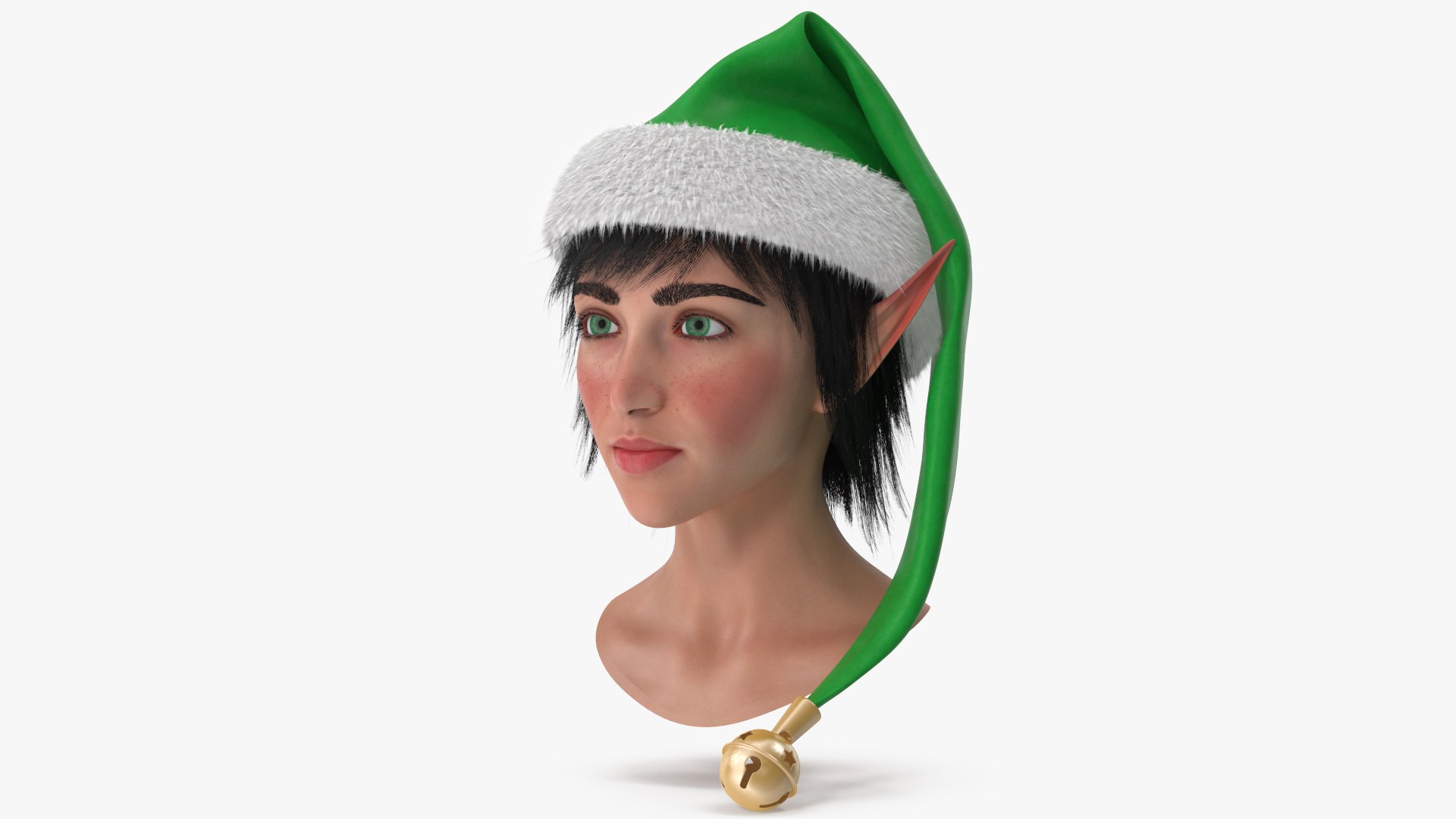 Christmas Elf Female Head 2 model https://p.turbosquid.com/ts-thumb/V9/uEChUc/ql/angles_02/jpg/1761285190/1920x1080/fit_q87/ab88f39bd25e0a1396310536e1660ed47c3cede9/angles_02.jpg