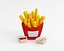 Papas fritas con kétchup