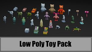 Low Poly Game Ready Toys Pack