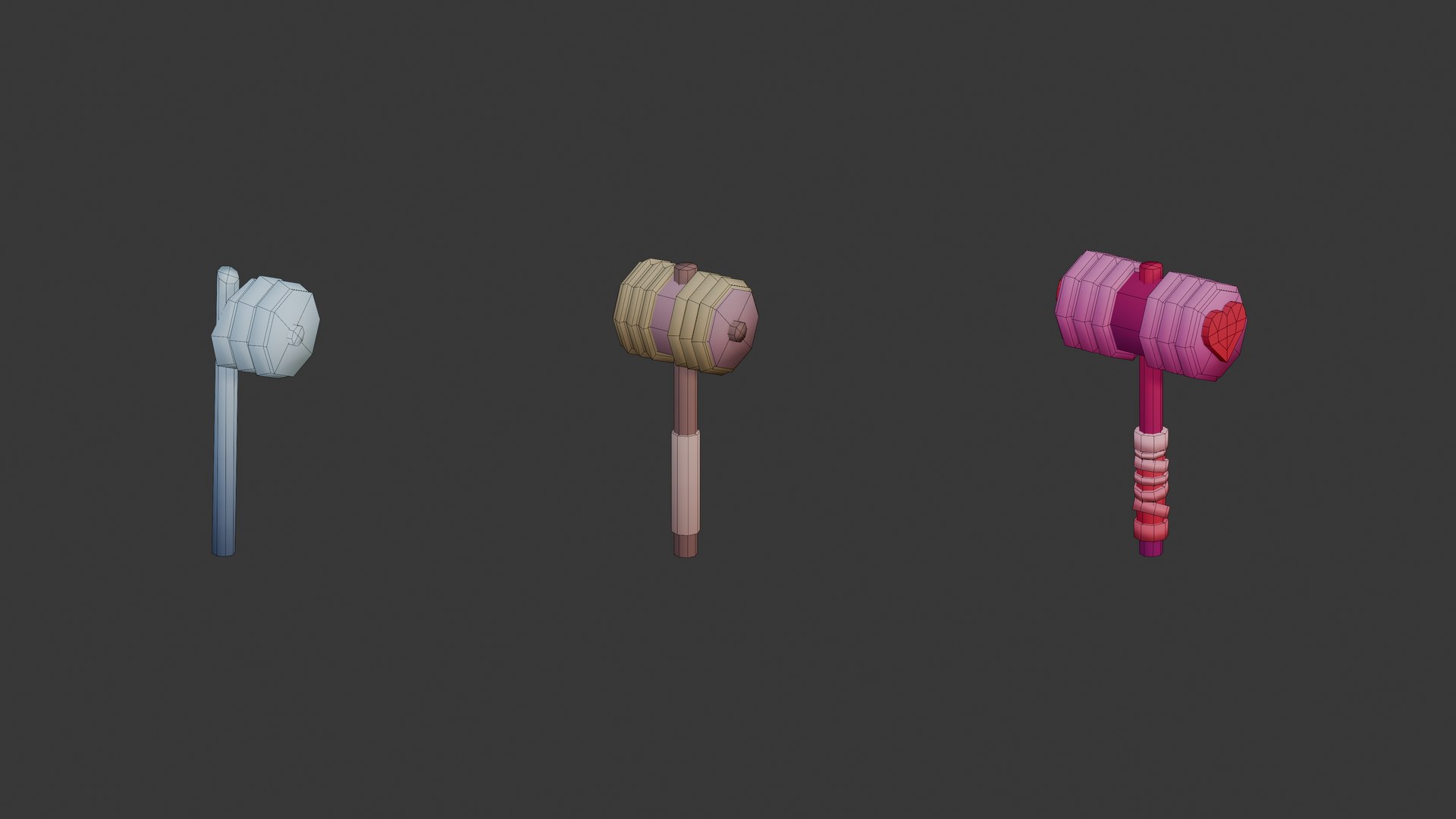 3D Low Poly Game Ready Toys Pack https://p.turbosquid.com/ts-thumb/V9/uvzFSC/dv/hammer_wireframe/png/1787406082/1920x1080/fit_q87/4f744348dcc2f28f31905e763329523d8c85bc84/hammer_wireframe.jpg