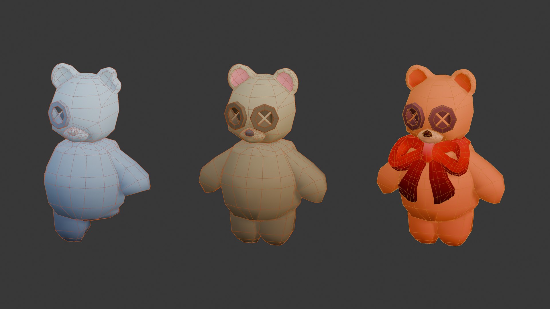 3D Low Poly Game Ready Toys Pack https://p.turbosquid.com/ts-thumb/V9/uvzFSC/uz/teddybear_wireframe/png/1787406104/1920x1080/fit_q87/d779efe9a45b18c85ecd9ecf3e81dd3be69792ec/teddybear_wireframe.jpg