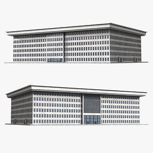 Administrative Office Complex 3D