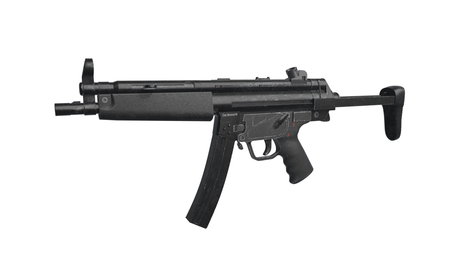 3D Model MP-5 Full Detailed - TurboSquid 2375608