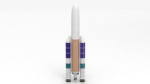 3D model Ariane-5 Rocket