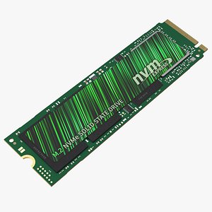 3D M2 NVMe SSD Green 1 TB