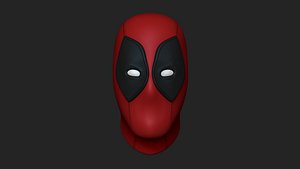 Deadpool Mask - Character Design - Marvel Hero