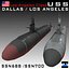Los Angeles classe USS DALLAS (SSN700) e LOS ANGEL