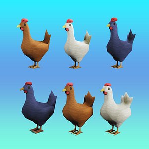 3D Chikens