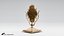 Miroir de courtoisie vintage modèle 3D
