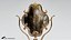 Miroir de courtoisie vintage modèle 3D