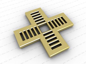 cross 3D model