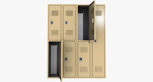 School Lockers 3d Ma