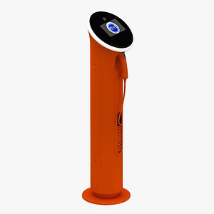 ge electric vehicle charger 3d model