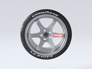 Volk Racing Wheels TE37 and Tires