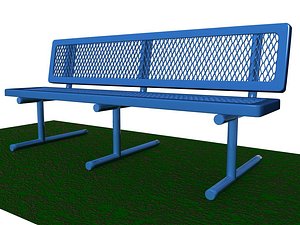 maya park bench prototype
