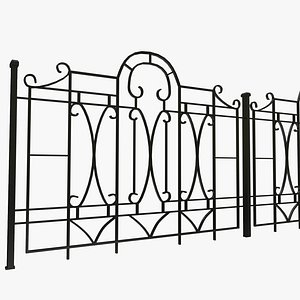 3D fence model