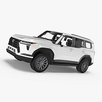Lexus GX 550 SUV Eminent White Pearl Simplified