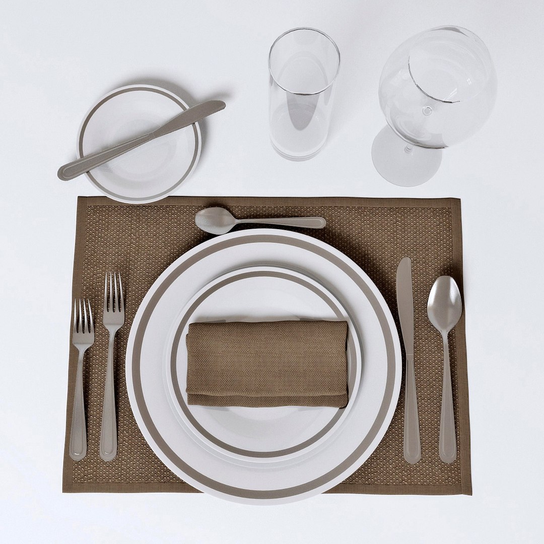 3d Tableware