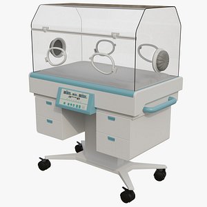 3D Infant Incubator 1A model