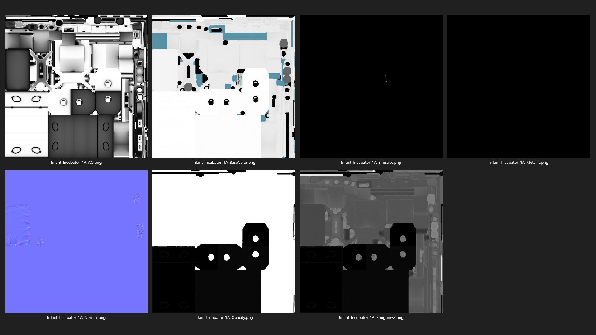 3D Infant Incubator 1A Model TurboSquid