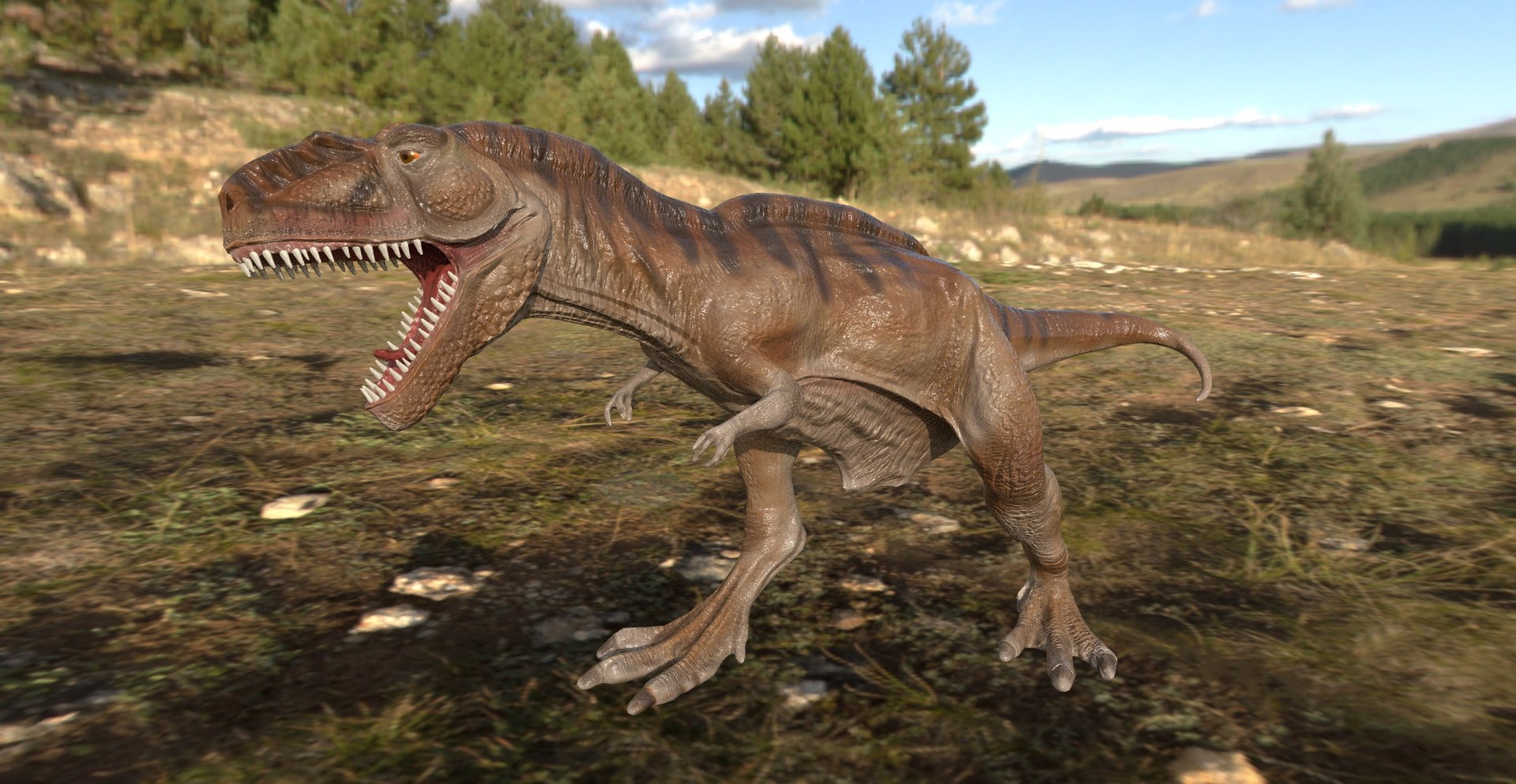 Tyrannosaurus Rex roaring 3D https://p.turbosquid.com/ts-thumb/VA/LiB2gy/Zu/3/jpg/1748852032/1920x1080/fit_q87/926dae68822d1f7f929ebbaea2b9513a336625f9/3.jpg