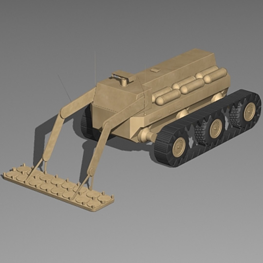 fcs mule countermine 3d model