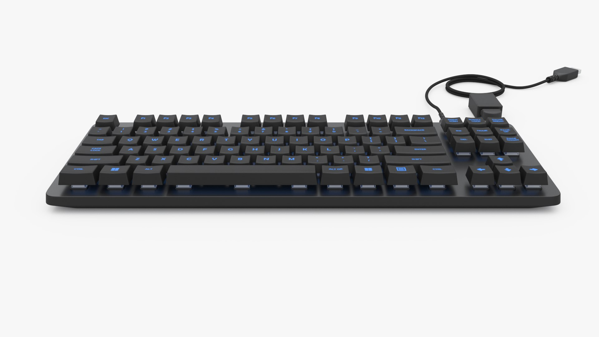 Tenkeyless Keyboard 3D model - TurboSquid 2136848