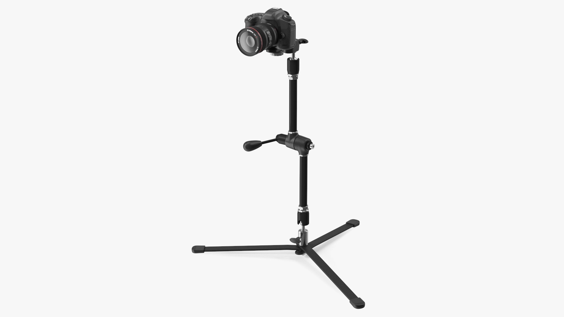 Photo Arm Kit with Camera Rigged 3D model preview