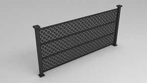 3D railing garden city