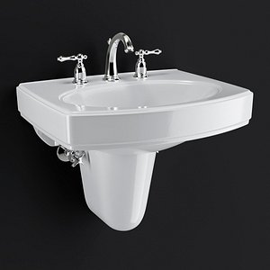 3D pinoir bathroom sink