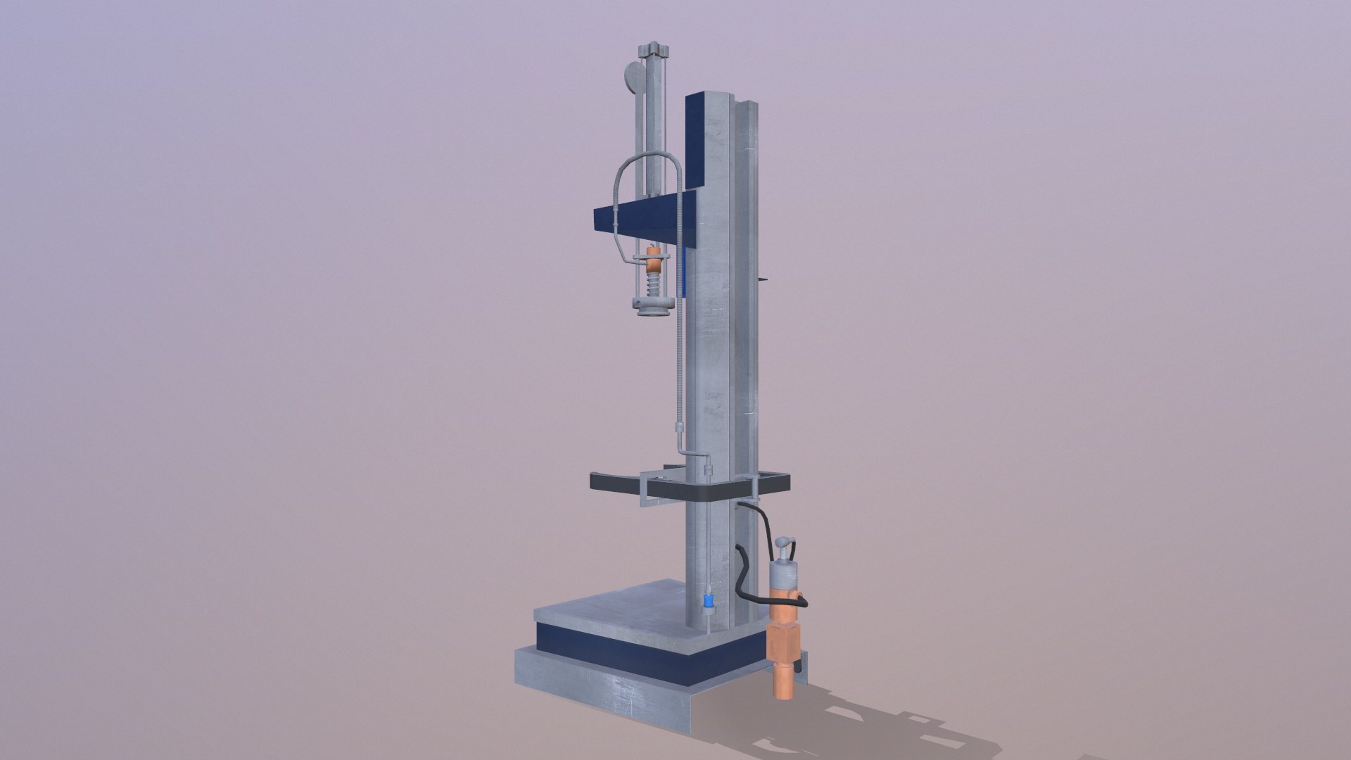 3D Gas Cylinder Machine - TurboSquid 2286903