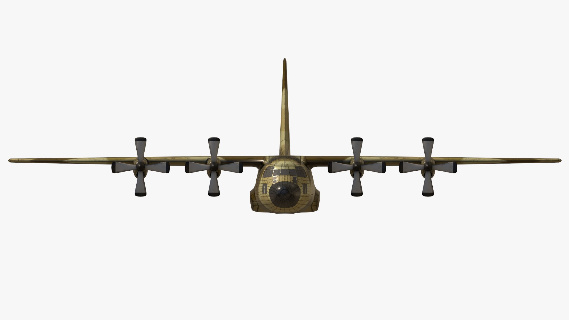 3D C-130 Hercules Model - TurboSquid 2335767