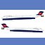 デルタ コネクション ボンバルディア CRJ 900 L2039
