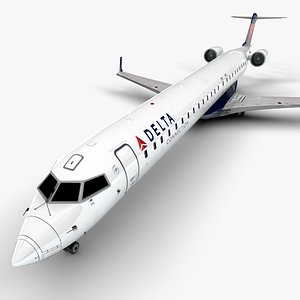 DELTA CONNECTION BOMBARDIER CRJ 900 L2039 3D model