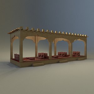 arab majlis 3D model