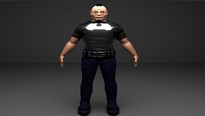 3D King Artur model