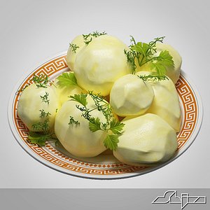 Boiled Potatoes Garnish