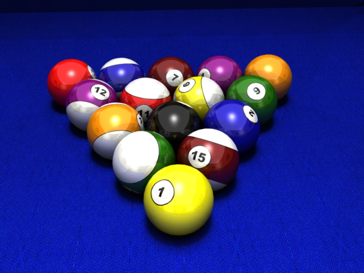 maya pool table