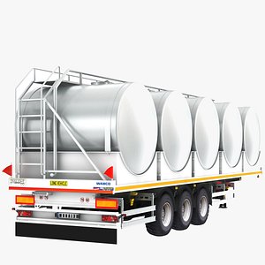 3D Milk Trailer