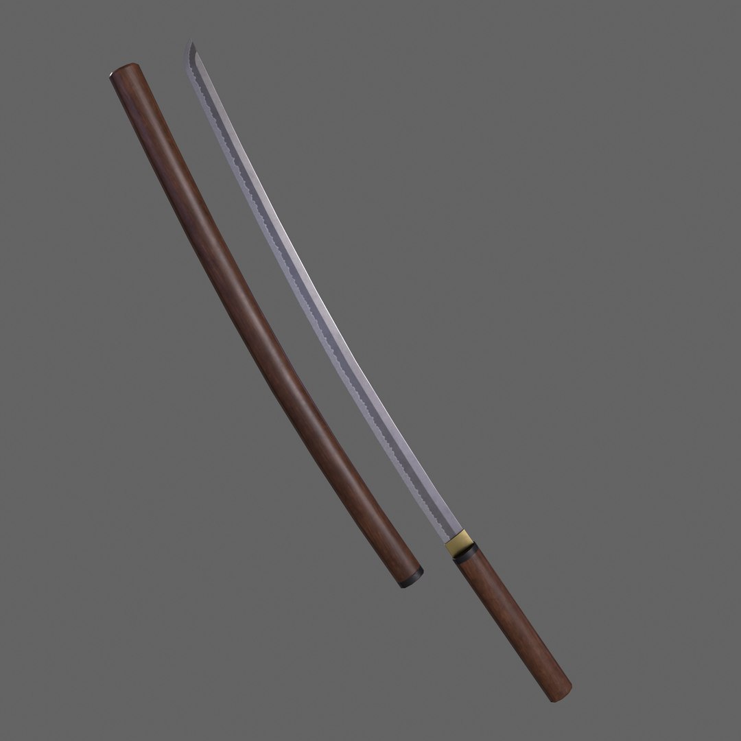 dark blade Low-poly 3D Model